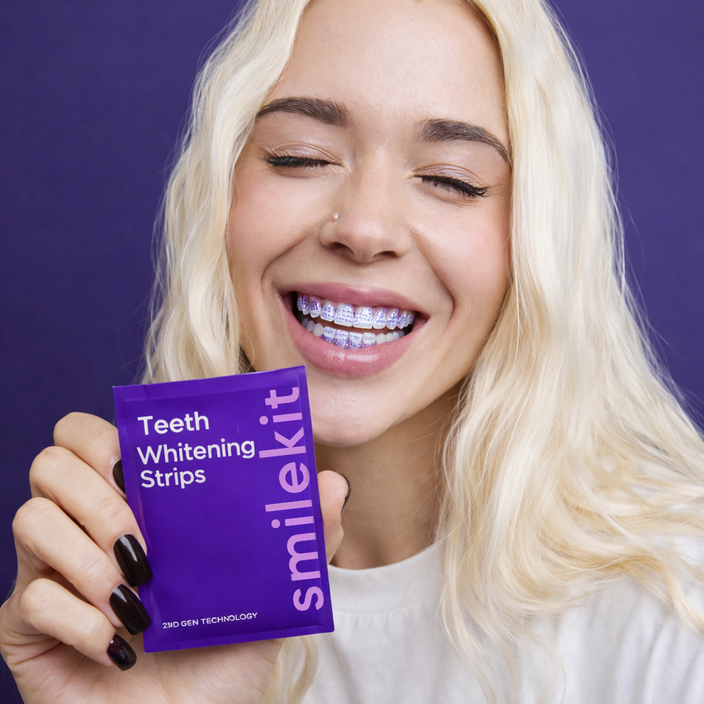 Smile Kit™ Teeth Whitening Purple Strips
